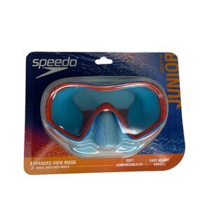 Speedo Junior Wave Watcher Mask Ages 6-14 Adjustable Straps Anti-Fog New